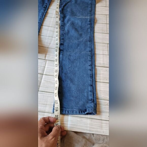 Stella McCartney Acid-Wash Blue Jeans Size 25 - Picture 10 of 15